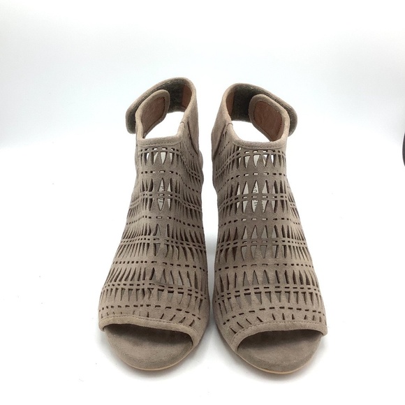 Jeffrey Campbell Leather Open Toe Heel Sandals 8 - Picture 3 of 14